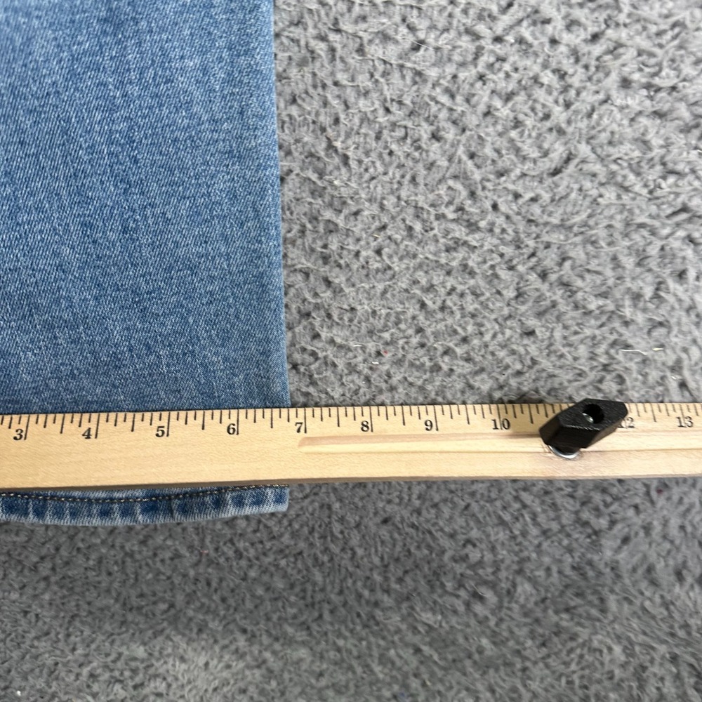 American Eagle Outfitters Jeans Mens 30x32 Blue Cotton Denim Straight Leg Slim - Picture 10 of 11